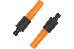 Y IRAN 2Pack Garden Hose Nozzles & Spray Gun, ABS Plastic, Rotate Nozzle to Adjust the Water Flow, for Watering Plants Car Washing Shower Pet
