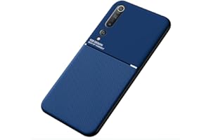 Kepuch Mowen Funda Case Carcasa Placa de Metal Incorporada para Xiaomi 10 - Azul