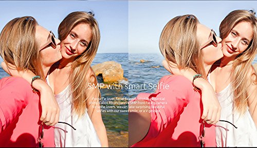 Cubot R9 Smartphone, 5.0 Pollici HD IPS Display Android 7.0 3G Telefono Cellulare, MT6580,Quad-Core, 1.3GHz , 2GB RAM + 16GB ROM, 13.0MP Doppia Telecamera Posteriore / 5.0MP, Dual Sim WiFi GPS Bluetooth Fingerprint Scanner Cellulare - Nero