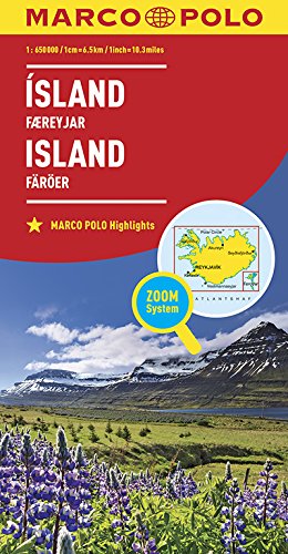 Download MARCO POLO Länderkarte Island, Färöer 1:650 000 (MARCO POLO Länderkarten)