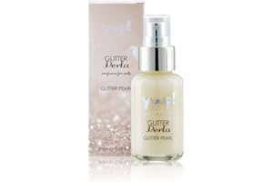 YUUP! - Fragranza scintillante a lunga durata per cani e gatti con glitter perla, 50 ml, profumo per cane e gatto con note di mirtillo, fragola, giglio, muschio bianco e gelsomino