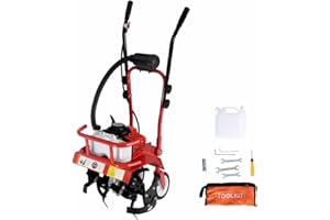 JHONSORR GERMANY DESIGN Motozappa Zappatrice motocoltivatore benzina con motore a scoppio 63cc giardino