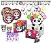 Produktbild XXL 51 Teile Pink Panda Bär Party Deko Set für 8 Personen