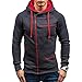 Produktbild 2018 Herbst-Winter Herren Pullover Kapuzenpullover Hoodie Strickpullover mit Kapuze Longsleeve Sweater Sweatshirt