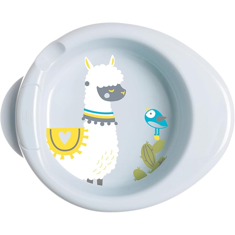 Scaldapappa Portatile Assiette Bébé Avec Ventouse Et Couvercle DBb