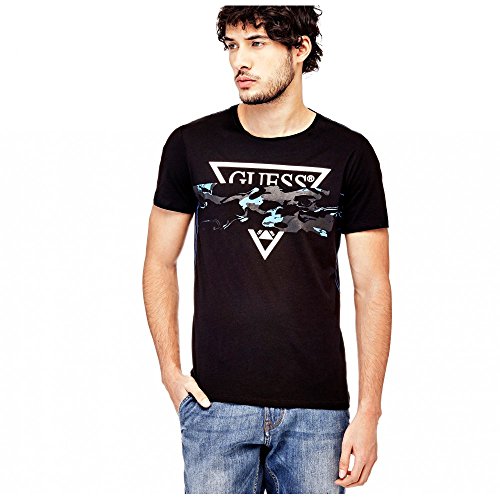 Guess - Camiseta - para hombre negro negro XXL