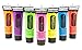 Paint Glow UV Neon Face and Body Paint 10 ml - Pack of 7