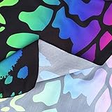 Ularma Schöne Weiche Schmetterlingsflügel Schal 145*65CM Fee Kostümzubehör (Bunt2) -