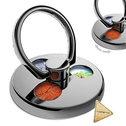 Spinner Ring Stands with Hand Fidget Spinner Knob Portion Function for Smart Cellphone Mount (Dark Grey) Spinner Ring Stands with Hand Fidget Spinner Knob Portion Function for Smart Cellphone Mount (Dark Grey)