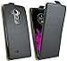 Produktbild Klapptasche Schutztasche für das LG G FLEX 2 in Schwarz Tasche Hülle @ Energmix