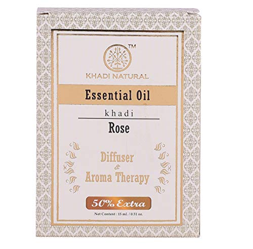 Preisvergleich Produktbild Khadi Rosenöl Duftöl 15 ml / 0,5 Unzen