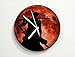 Produktbild One Piece - Roronoa Zoro - Red Full Moon - Greatest Swordsman - Pirate Hunter - Universe Stars Space Galaxy Solar Planet - Custom Name Wall Clock