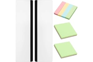 FL HUA Lot de 2 tableaux mémo, transparents, pour écran d'ordinateur, avec notes autocollantes, pour bureau, ordinateur et bureau