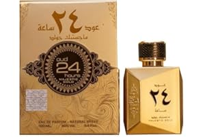 ARD AL ZAAFRAN Oud 24 Hours Majestic Gold Edition Edp Perfume for Men and Women 100ml By Ard Al Zaafaran Best perfume gift