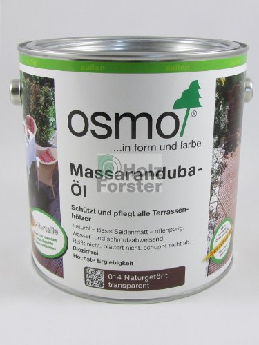 OSMO Massaranduba-Öl 014 Naturgetönt seidenmatt 2,5L
