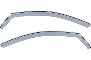 Modifycar - Deflectores Compatible con Opel Astra G - 1998-2004 - Vidrio Acrílico Duradero - Derivabrisas Delanteros Ahumados - Instalación Interior