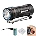 Price comparison product image Olight S1 MINI Baton EDC Torch 600 Lumen Cree XM-L2 Cool White 6500k 70 CRI LED Small Torches Lamp Waterproof Portable Flashlight, with RCR123A 650mAh Rechargeable Lithium_ion Battery and Battery Case