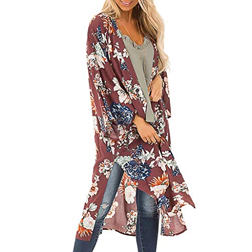 Sonnena T-Shirt à Manches Longues en Mousseline pour Femme - - L