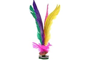 PINICECORE Volano Piuma Variopinta Cina Jianzi Calcio Volantino Animazione per Esercizio Fisico Piede Sport