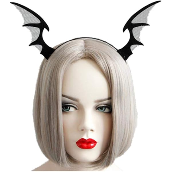 Maschera Farfalla Nera Con Antenne - Costume Halloween, Carnevale, Cosplay