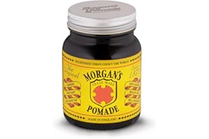 Morgan's Pomade Pomata per Scurire i Capelli, Scurisce Gradualmente i Capelli Grigi, Modella e Aggiunge Lucentezza ai Capelli Secchi, Aiuta a Controllare il Frizz con Vitamina E 100g