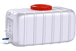 MFLCBK Jerrican Eau RéServoir de Stockage d'eau Stockage de Seaux de Bidon pour Le Camping Randonnée en Plein Air Urgence d'urgence Ouragan équipem (80/L)