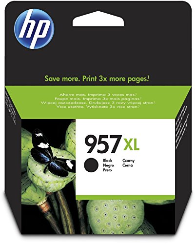 HP 957XL Schwarz Original Druckerpatrone mit hoher Reichweite für HP Officejet Pro