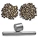Produktbild XCSOURCE® Lederwaren 8mm Die Stanzwerkzeug Kit + 100 Setzt Double Cap Nieten Snap Fastener Druckknöpfe CR001