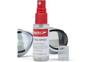 Speedo Adult Unisex Anti Fog Spray Goggle Accessories, Clear, One Size