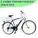 Produktbild 28" Zoll Trekking 24-Gang Fahrrad Federgabel Herren RH 52 cm Nabendynamo blau