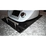 Gleitbrett Rollbrett Naturstein für Thermomix TM5, TM31 standfest + beweglich - Star Galaxy ES