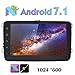 Produktbild EinCar 8-Zoll-Quad-Core-Android 7.1 Nougat Doppel-DIN-Autoradio In Dash HD 1024 * 600 Auflösung Touchscreen GPS-Navigation mit CANBUS für VW Jetta / Golf / Passat / Polo / Tiguan / Touran / Support Bluetooth SWC OBD2 WIFI