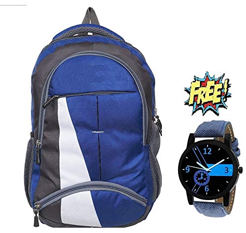 BLUTECH Fabric 30 LTR Blue Laptop Bag+Analogue Blue DIAL Watch+Aviator RS.699 (77.00% Off) - Amazon BLUTECH Fabric 30 LTR Blue Laptop Bag+Analogue Blue DIAL Watch+Aviator RS.699 (77.00% Off) - Amazon
