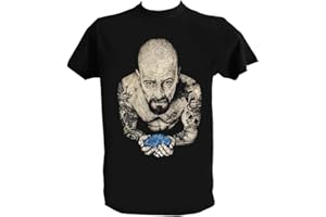 GENERICO T Shirt Heisenberg Uomo Bambino Walter White Tattoo Maglietta Breaking Bad Serie TV