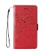 Produktbild Klapp-Schutzhülle für Huawei Y3 II, Schmetterlingsmuster, mit Kartenfach rot rot Sony Xperia Z3 Mini / Z3 Compact