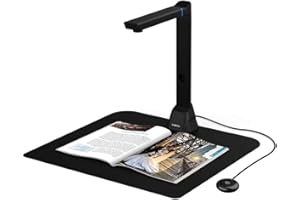 Viisan VK16 Escáner de Libros y Documentos. Corrija la curvatura de Las páginas del Libro automáticamente. Capture hasta A3, edición de Documentos y Software OCR. Windows&Mac