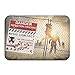 Produktbild Nacasu Memory Foam Bath Mat Non Slip Absorbent Super Cozy Plush Bathroom Rug Carpet,Dead Man Walking In Dark Danger Scary Scene Fiction Halloween Infection Picture,Decor Door Mat 23.6 X 15.7 Inches