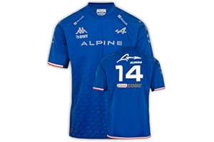 Kappa Kombat Alonso Alpine F1 Camiseta Unisex Adulto