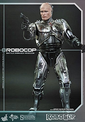 Hot Toys 1:6 Scale Battle Damaged Robocop and Alex Murphy Figure Set