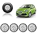 Auto Pearl - Premium Quality Car Full Wheel Cover Caps Silver and Black 14 Inches For - Honda Brio RS.1349.00