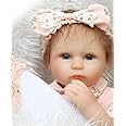 Antboat 20 Inch 50cm Reborn Baby Dolls Boys Full Body Silicone Real Life Toddler Baby Dolls Newborn Baby Toys Sleeping Boys Magnetic Pacifier Xmas Gifts Reborn Babies
