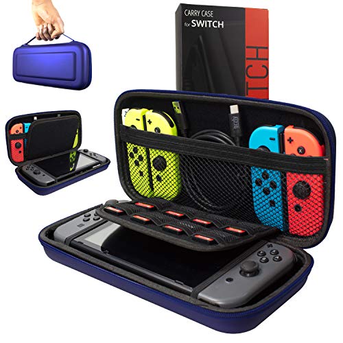 ORZLY Tragetasche kompatibel mit Nintendo Switch - BLAU ORZLY Tragetasche kompatibel mit Nintendo Switch - BLAU