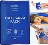 Msd GEL FROID-CHAUD Réutilisables 25x35cm DOUBLE USAGE Sac Glace Eau Chaude HOT froid PACK Doublure Bleu STANDARD GEL Non toxique Biodégradable