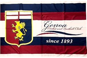 FOXCUP Bandiera Genoa C.F.C. Ufficiale grande misura cm.100 x 140 BGGEBRB