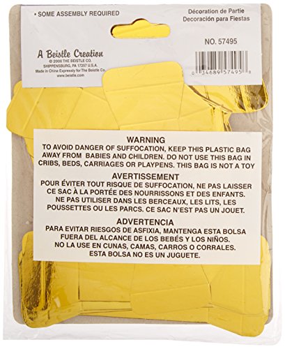 Folie gold Bar Favor Boxen (12/Pkg) - 2