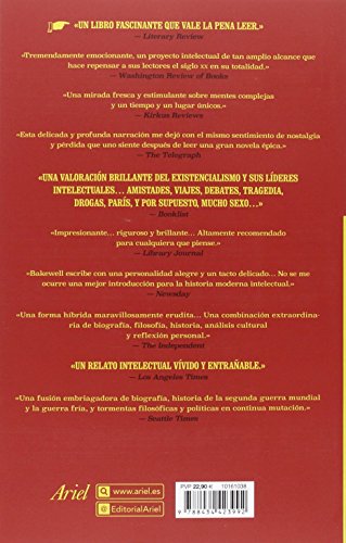 Book's Cover of En el café de los existencialistas: Sexo, café y cigarrillos o cuando filosofar era provocador