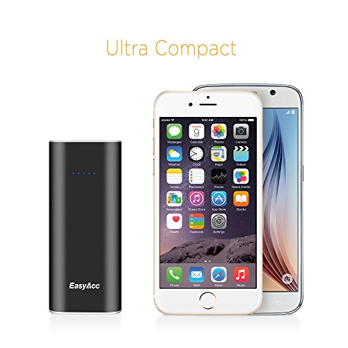 EasyAcc Bater a Externa Ultraport til 6400mAh Metal Carga R pida para iPhone Samsung Huawei BQ Negro reviews EasyAcc Bater a Externa Ultraport til 6400mAh Metal Carga R pida para iPhone Samsung Huawei BQ Negro