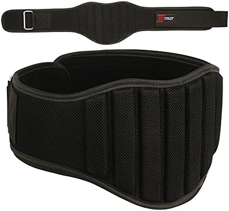Fitpact weight lifting belt 8 inch gym workout training Crossfit exercise fitness powerlifting