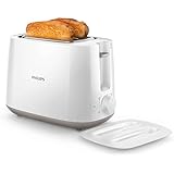 Philips Daily Collection HD2582/00 830-Watt 2-Slice Pop-up Toaster (White)