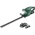 Bosch 0600849H70 EasyHedgeCut 18-45 Cordless Hedge Cutter with 18 V Lithium-Ion Battery, 450 mm Blade Length, 15 mm Tooth Opening